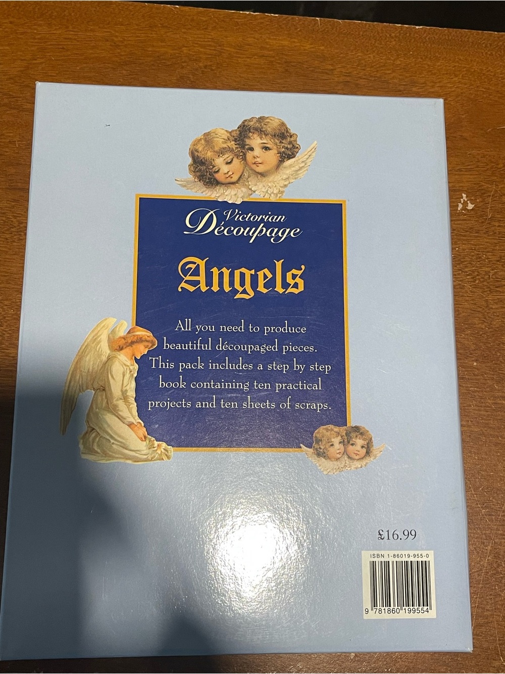 Angel Decoupage Kit - Picture 2 of 2